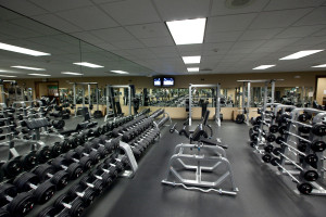 Rubber floors have long been popular in free weight areas in health clubs to absorb the impact of dropped weights