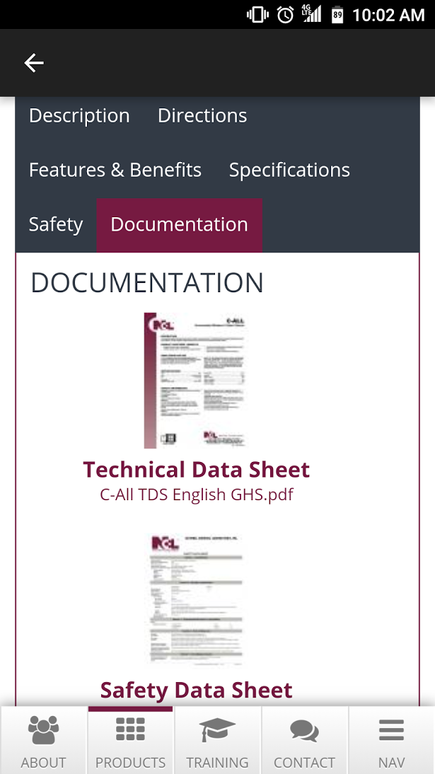 Product Documents