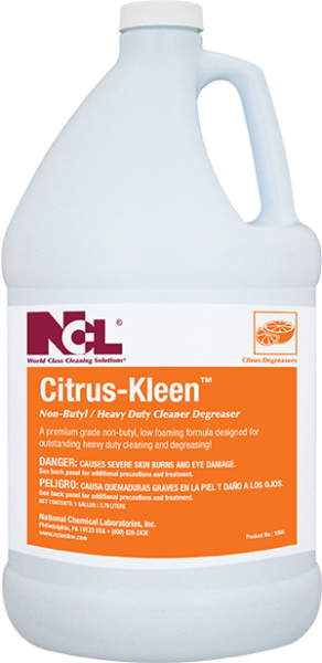 NCL® Citrol Natural Citrus Degreaser Deodorizer - 5 Gal.